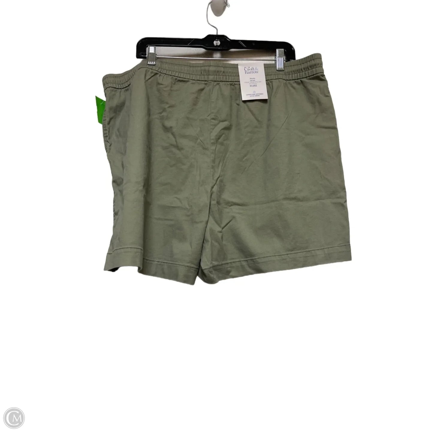 Shorts By Croft And Barrow In Green, Size: 18