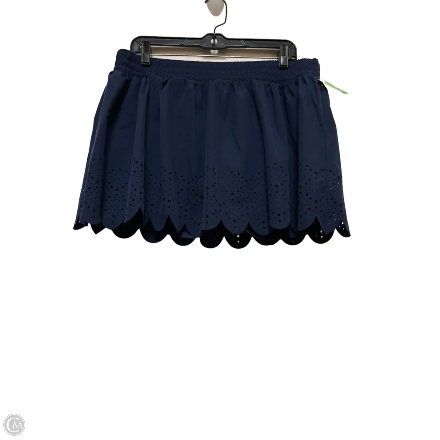 Athletic Skort By Laura Ashley In Navy, Size: Xl