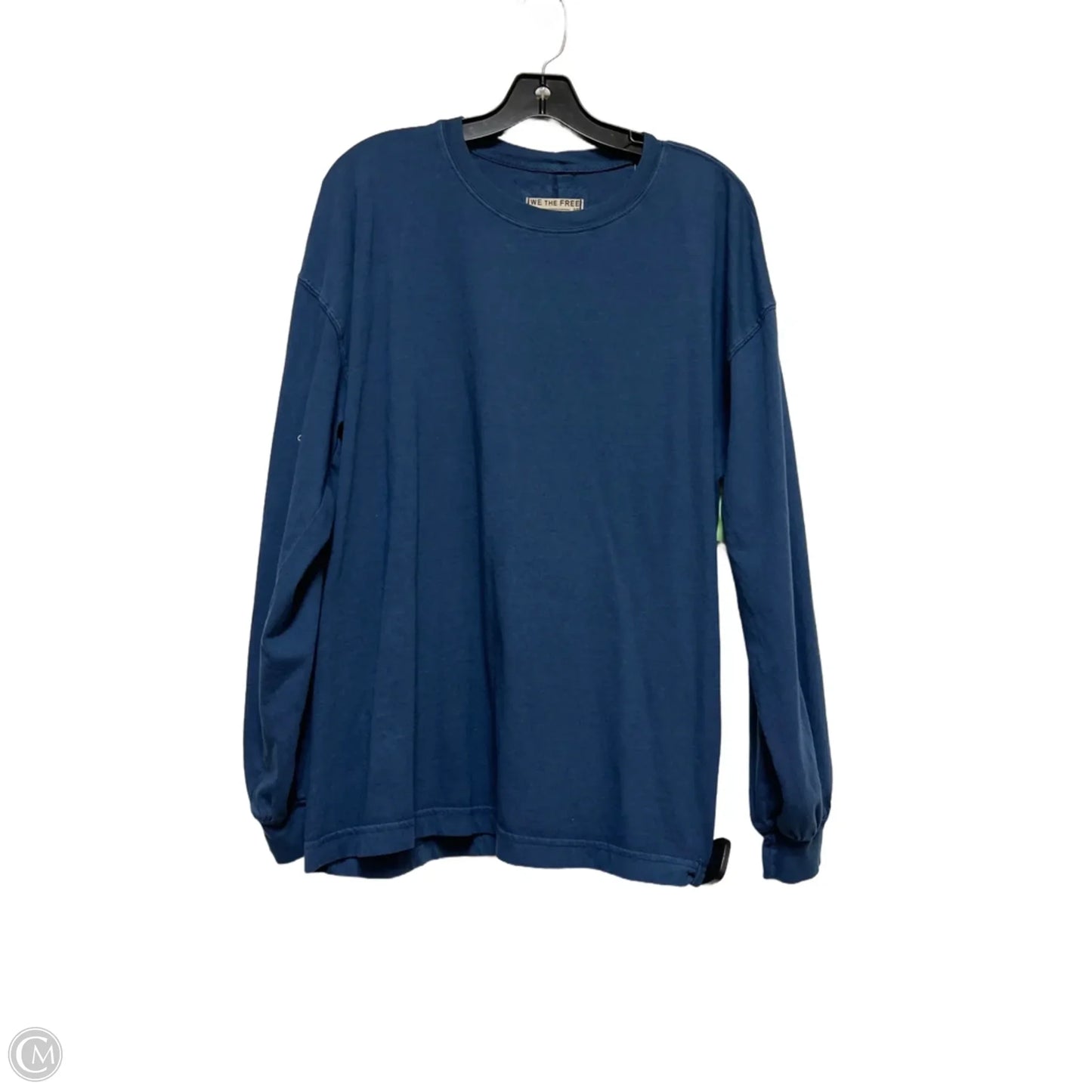 Top Long Sleeve Basic By We The Free In Blue, Size: S