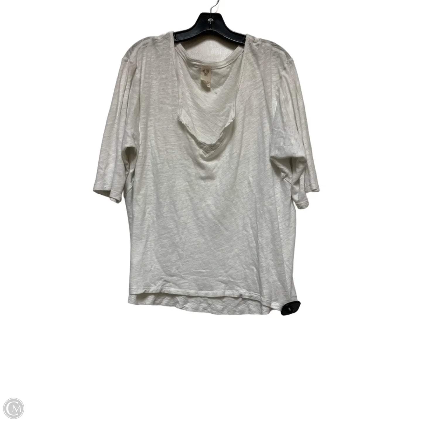 Top Short Sleeve Basic By We The Free In White, Size: L