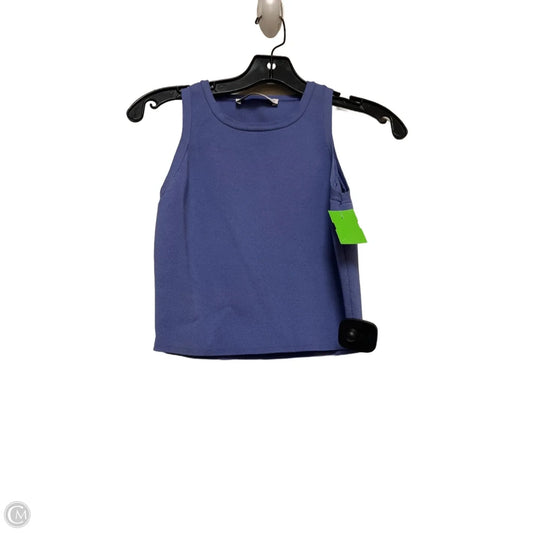 Top Sleeveless By Zara In Purple, Size: M