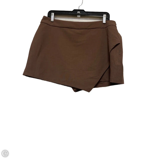 Skort By A New Day In Brown, Size: 12