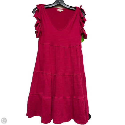 Dress Casual Short By Max Studio In Pink, Size: S