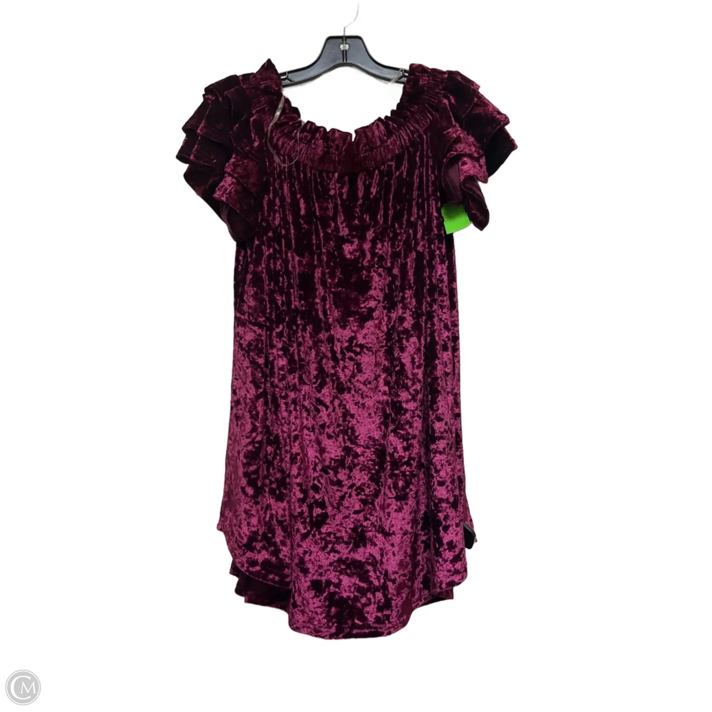 Dress Casual Short By Umgee In Purple, Size: M
