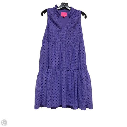 Dress Designer By Lilly Pulitzer In Purple, Size: M
