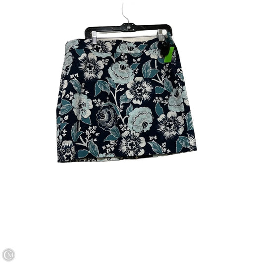 Skirt Mini & Short By Loft In Floral Print, Size: 12