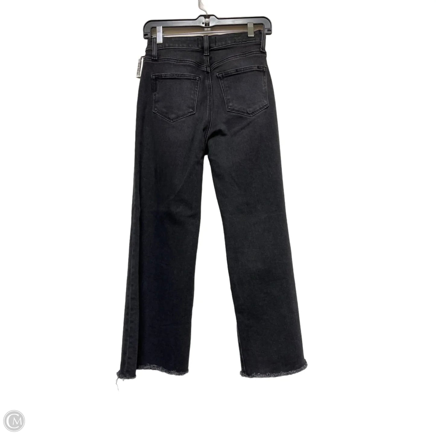 Jeans Wide Leg By Paige In Black Denim, Size: 2