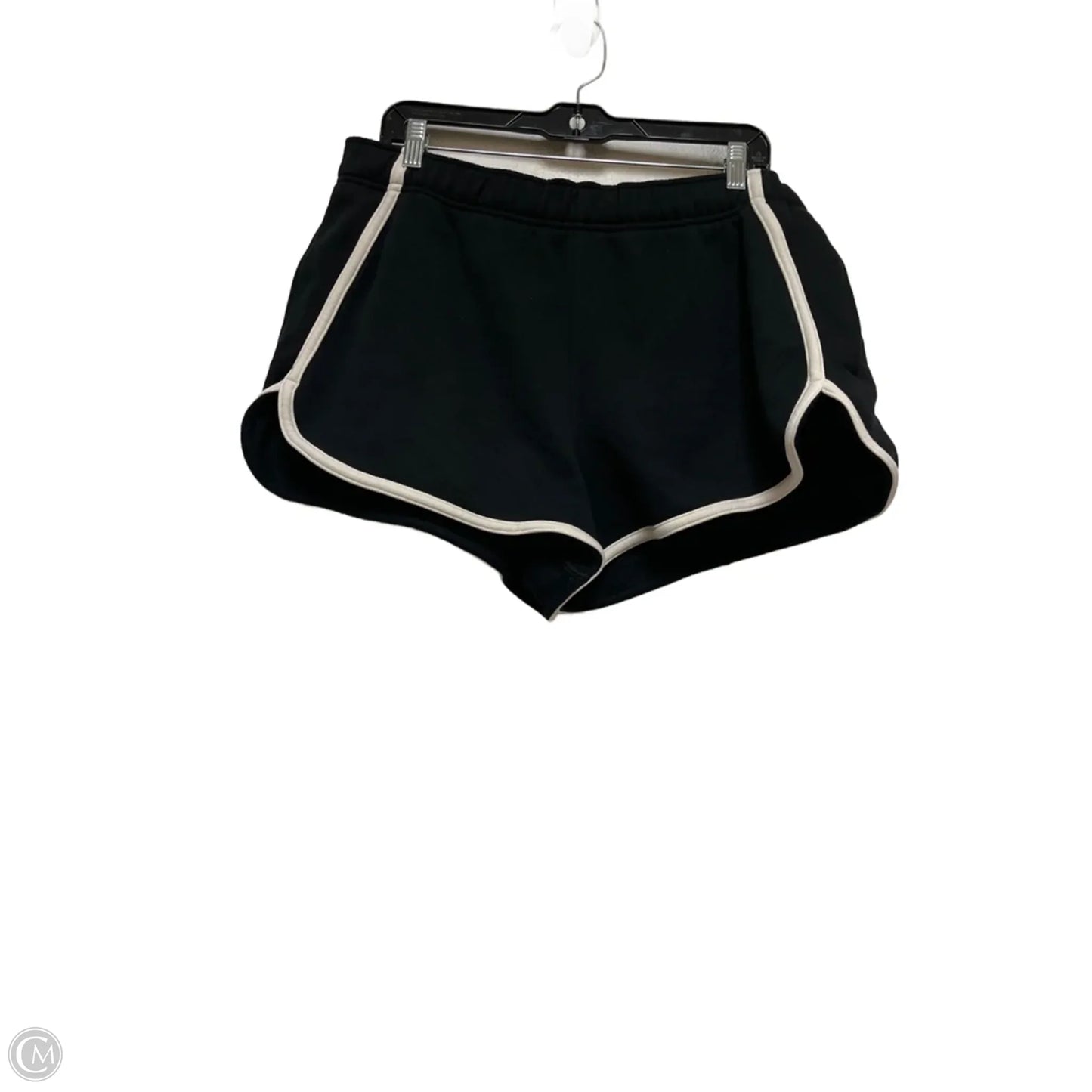 Athletic Shorts By Lululemon In Black & White, Size: Xl