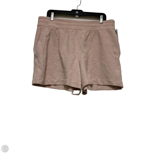 Athletic Shorts By Lululemon In Pink, Size: Xl