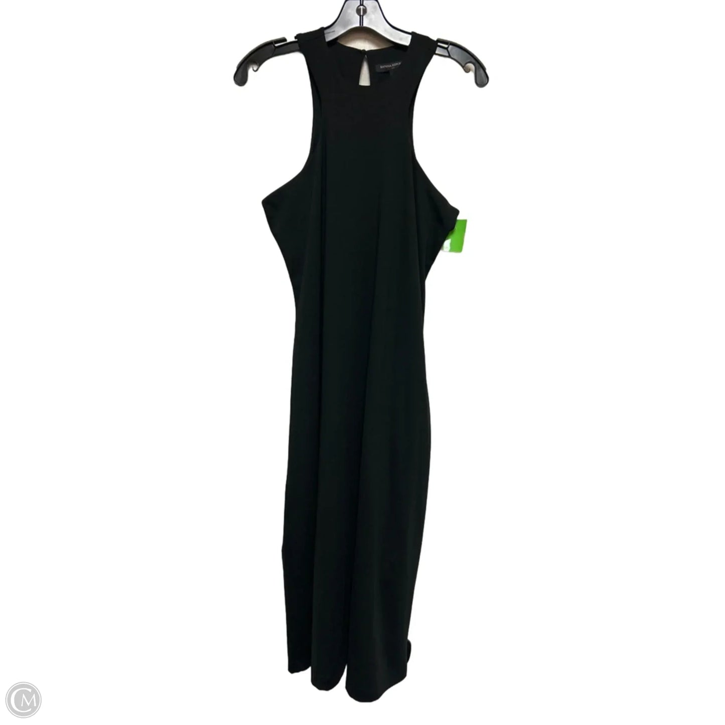 Dress Casual Midi By Banana Republic In Black, Size: S