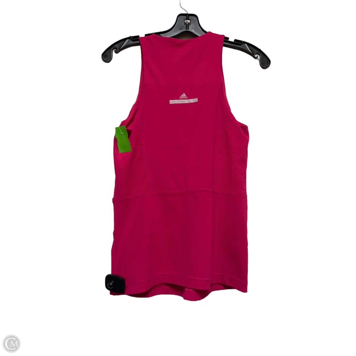 Athletic Tank Top By Adidas In Orange & Pink, Size: M