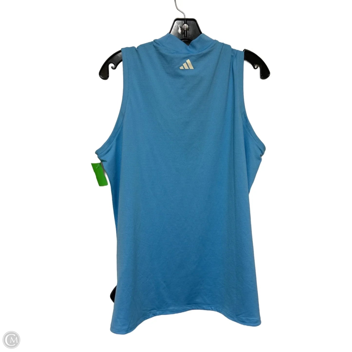 Athletic Tank Top By Adidas In Blue, Size: Xl