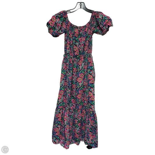 Dress Designer By Lilly Pulitzer In Floral Print, Size: Xs
