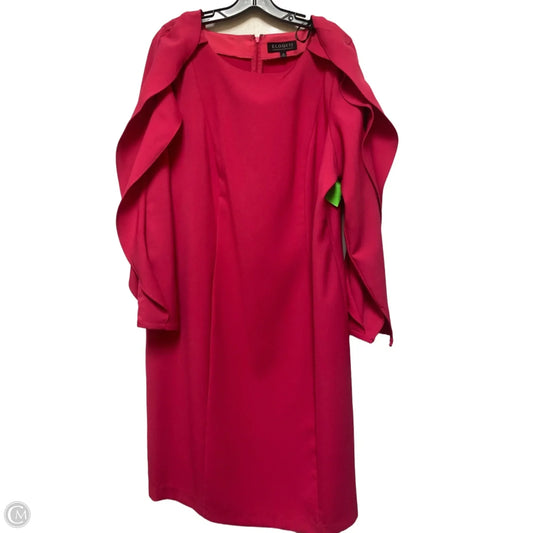 Dress Casual Midi By Eloquii In Pink, Size: 2x