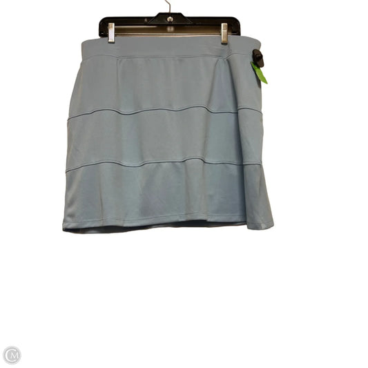 Athletic Skort By Clothes Mentor In Blue, Size: Xl