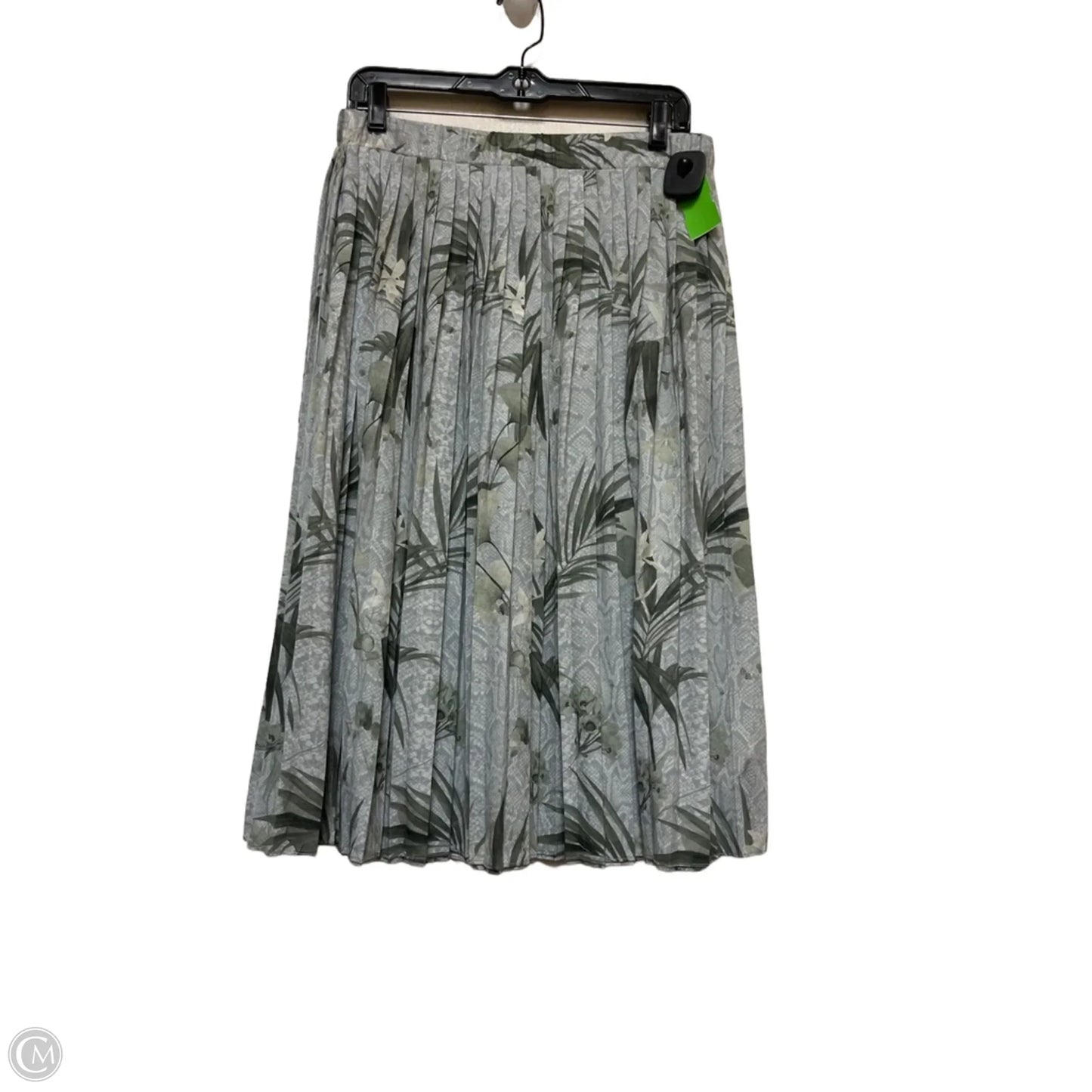 Skirt Midi By Ted Baker In Green, Size: 2