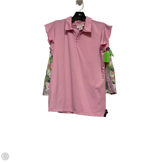 Athletic Shorts 2pc By Laura Ashley In Floral Print, Size: M