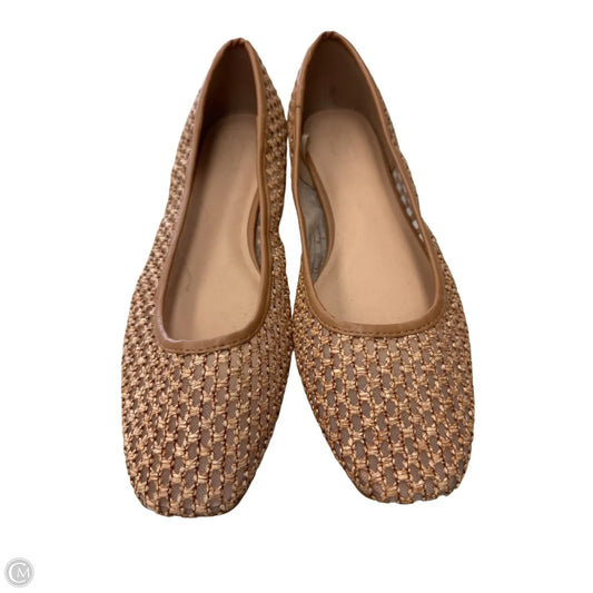 Shoes Flats By Loft In Tan, Size: 9