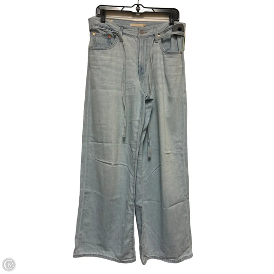 Jeans Wide Leg By Levis In Blue Denim, Size: 6