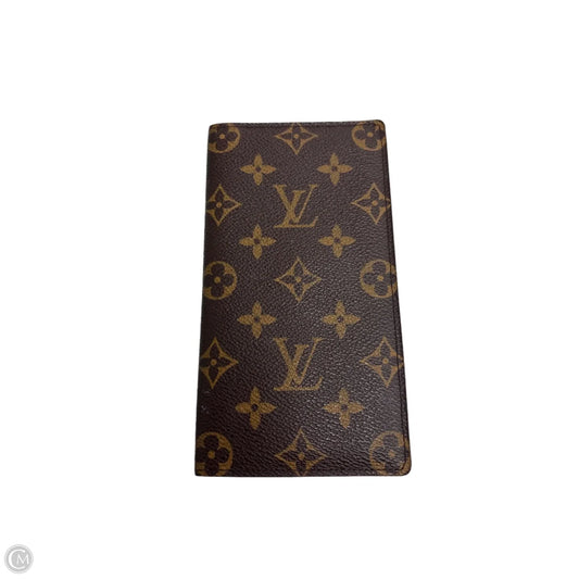 Wallet Luxury Designer By Louis Vuitton, Size: Medium