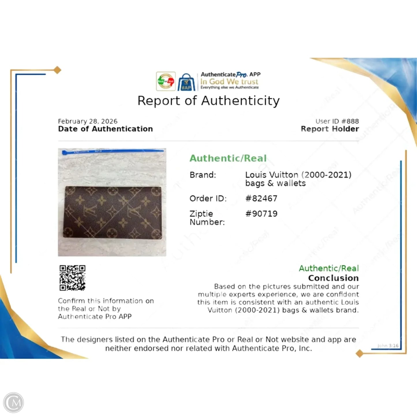 Wallet Luxury Designer By Louis Vuitton, Size: Medium