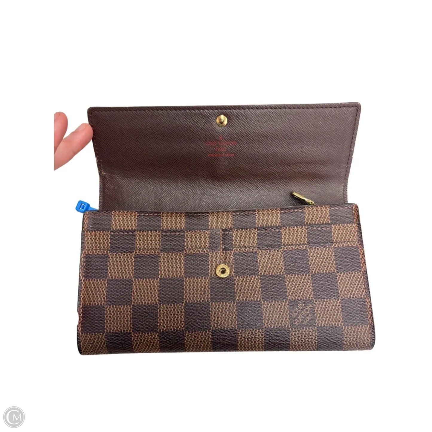 Wallet Luxury Designer By Louis Vuitton, Size: Medium