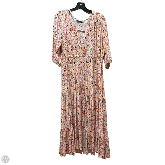 Dress Casual Maxi By Petal & Pup In Floral Print, Size: M