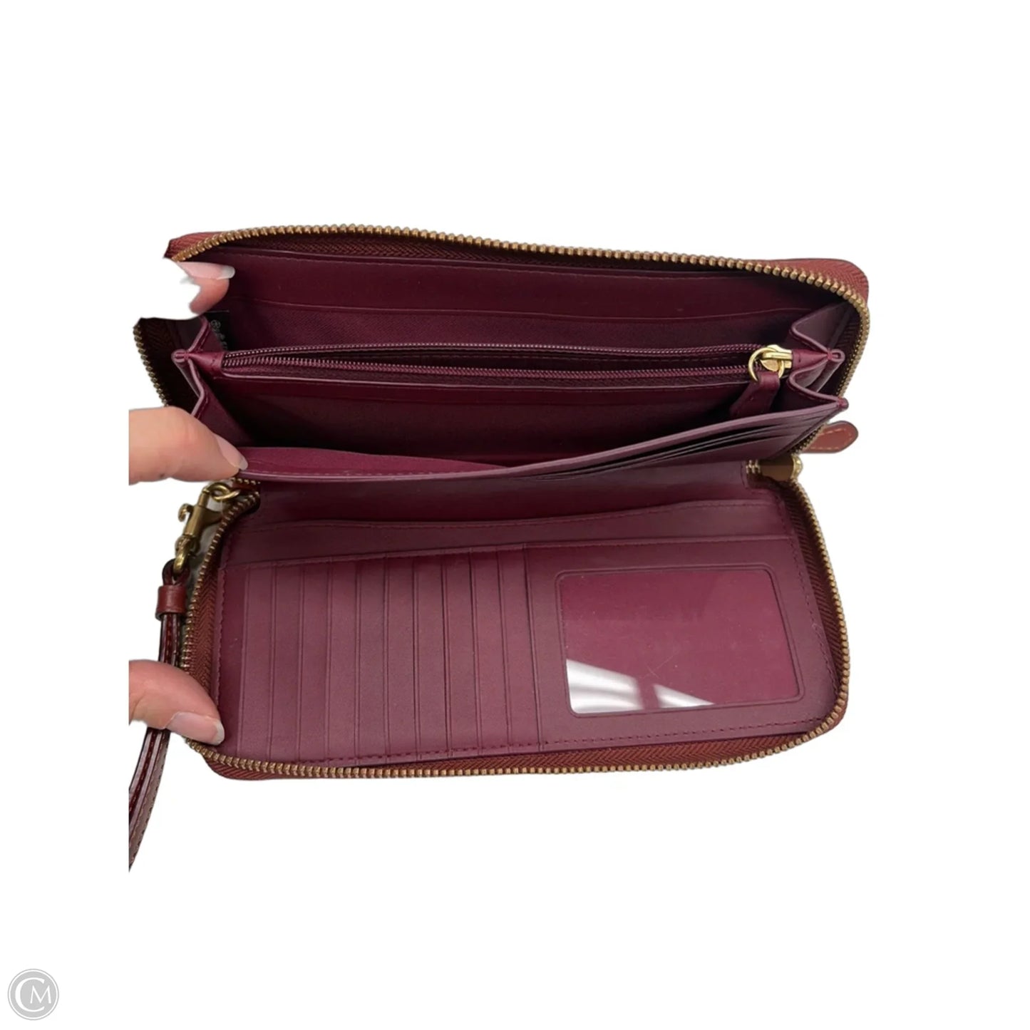 Wallet Designer By Coach, Size: Large