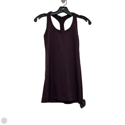 Athletic Tank Top By Lululemon In Purple, Size: S
