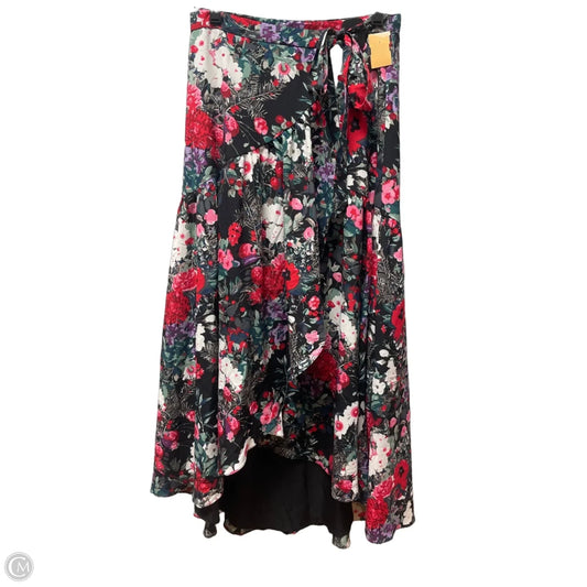 Skirt Maxi By Hutch In Floral Print, Size: 8