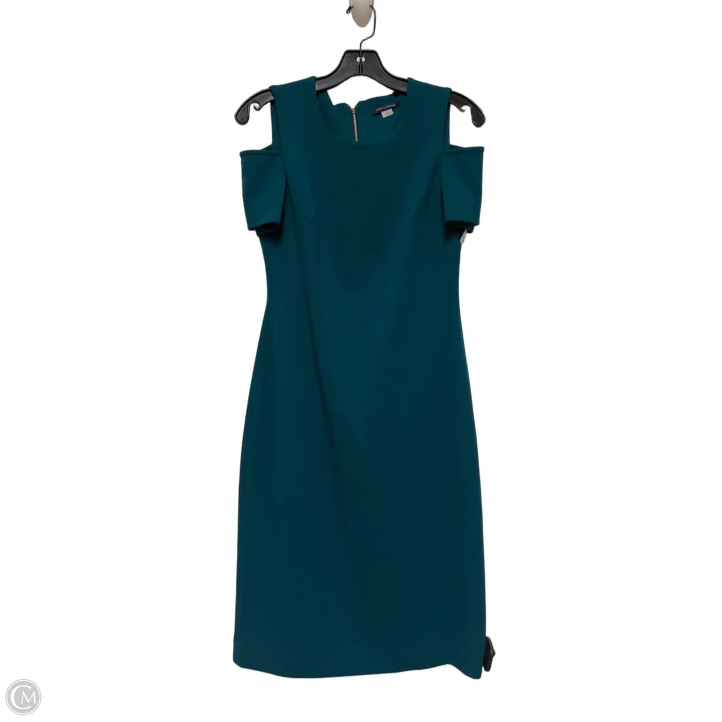 Dress Casual Midi By Tommy Hilfiger In Green, Size: S