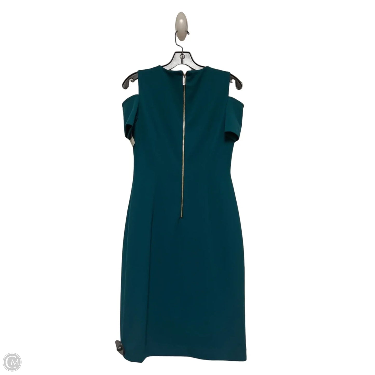 Dress Casual Midi By Tommy Hilfiger In Green, Size: S