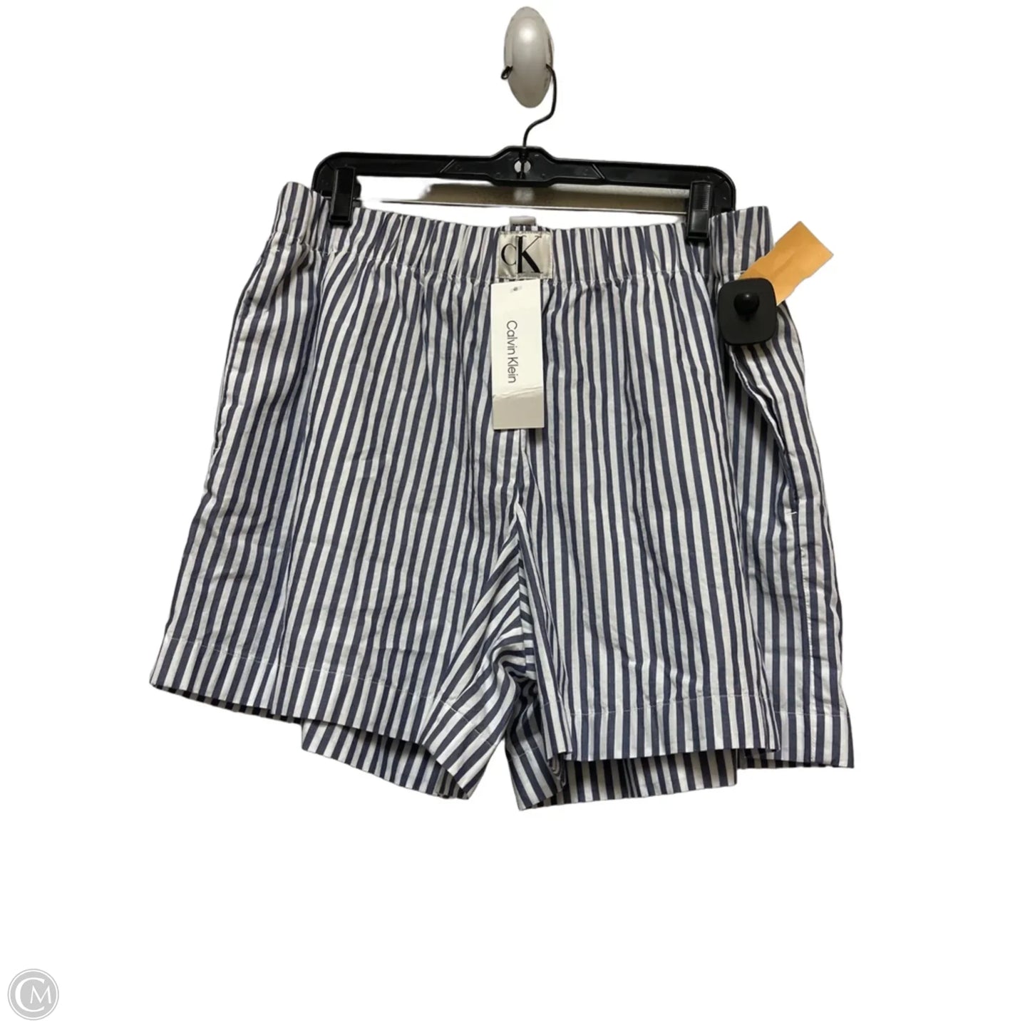 Shorts By Calvin Klein In Striped Pattern, Size: L