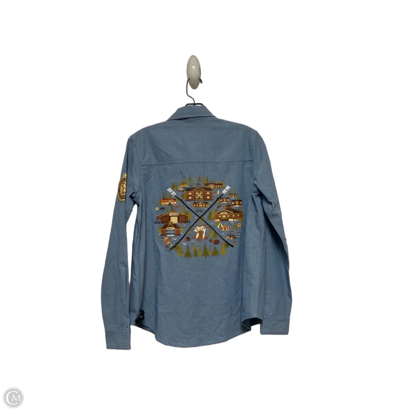 Top Long Sleeve By Disney Store In Blue, Size: Xs