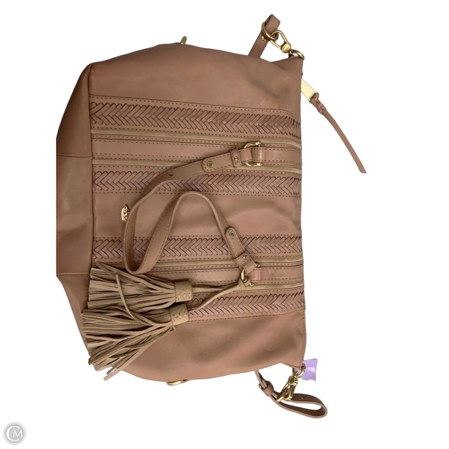 Handbag Designer By Brahmin, Size: Large
