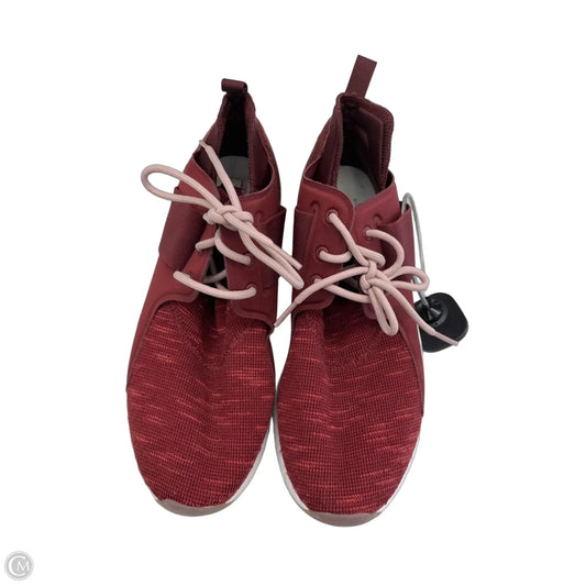 Shoes Athletic By Reebok In Maroon, Size: 9.5