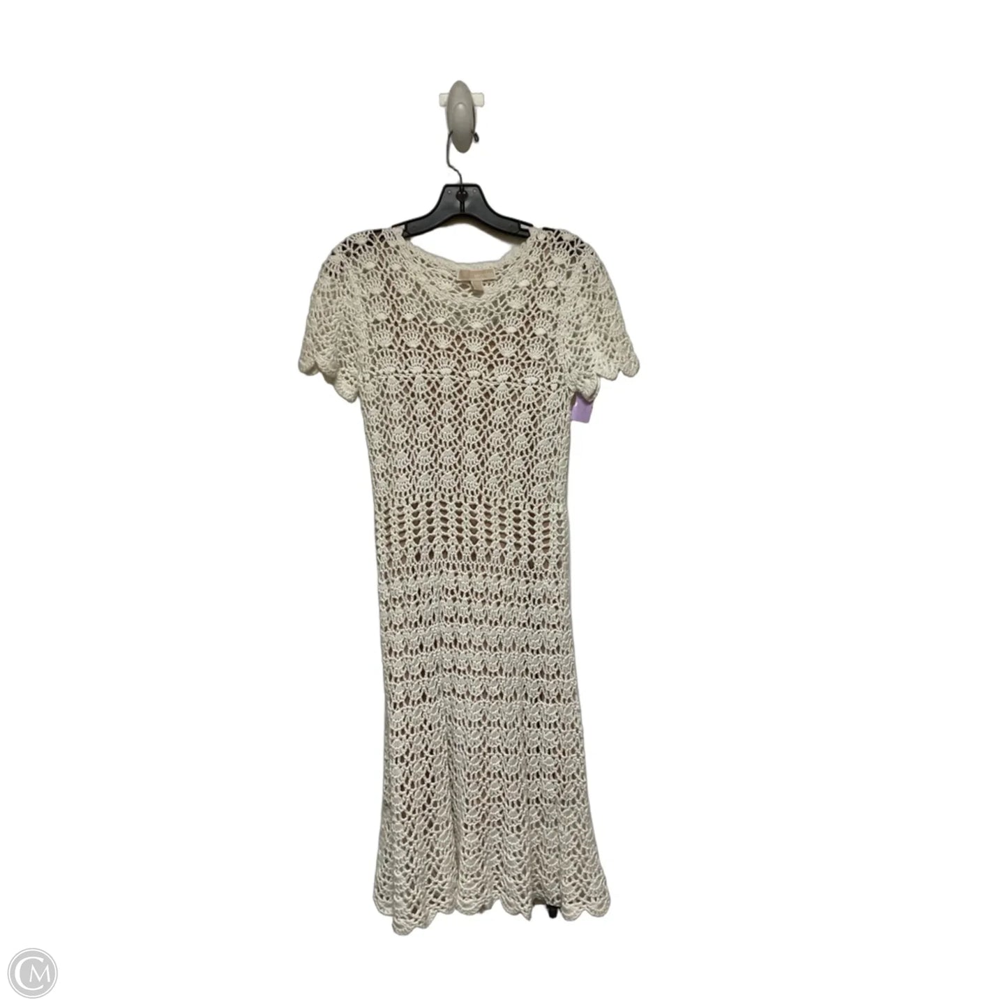 Dress Casual Short By Michael By Michael Kors In Tan & White, Size: M