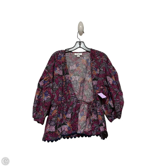Top Long Sleeve By Target-designer In Purple, Size: L