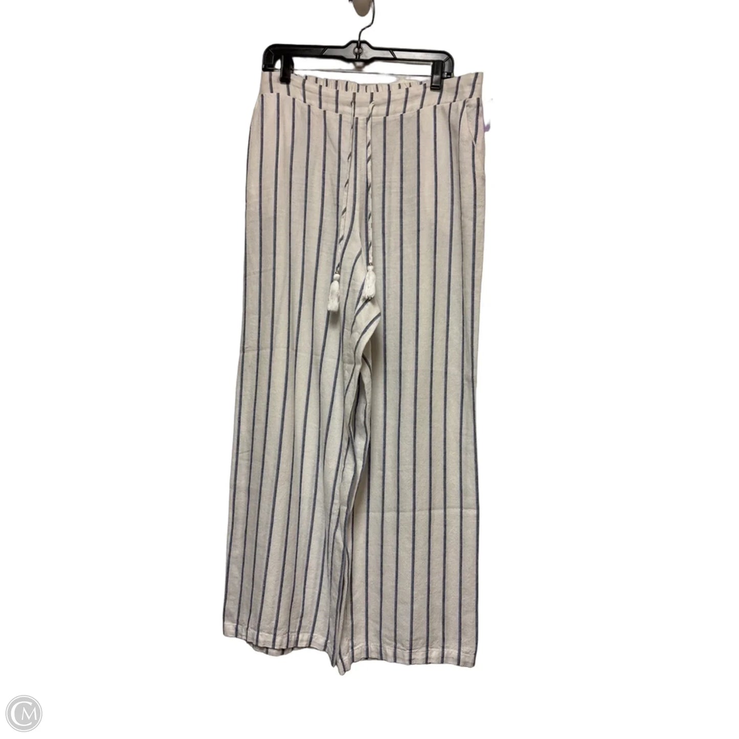 Pants Wide Leg By Ellen Tracy In Striped Pattern, Size: 8