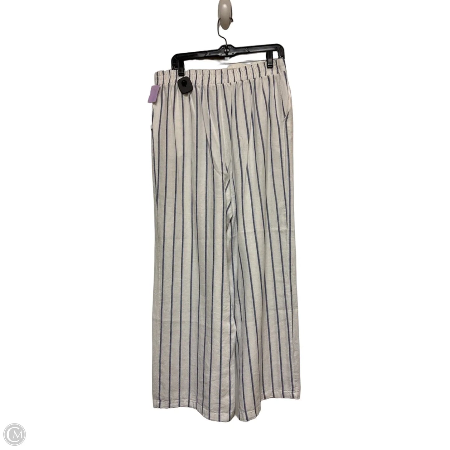 Pants Wide Leg By Ellen Tracy In Striped Pattern, Size: 8