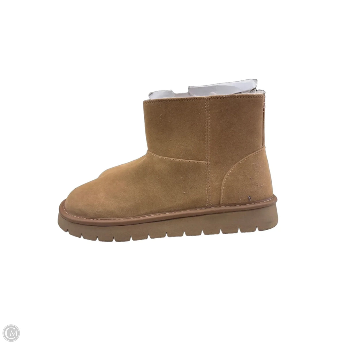 Boots Ankle Flats By Universal Thread In Tan, Size: 7