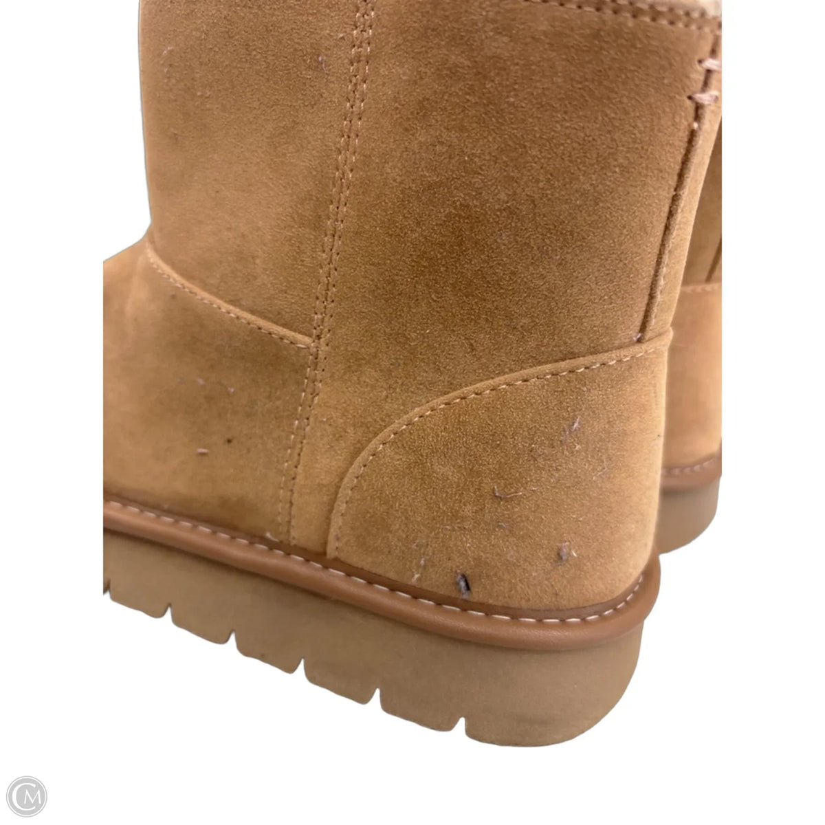 Boots Ankle Flats By Universal Thread In Tan, Size: 7