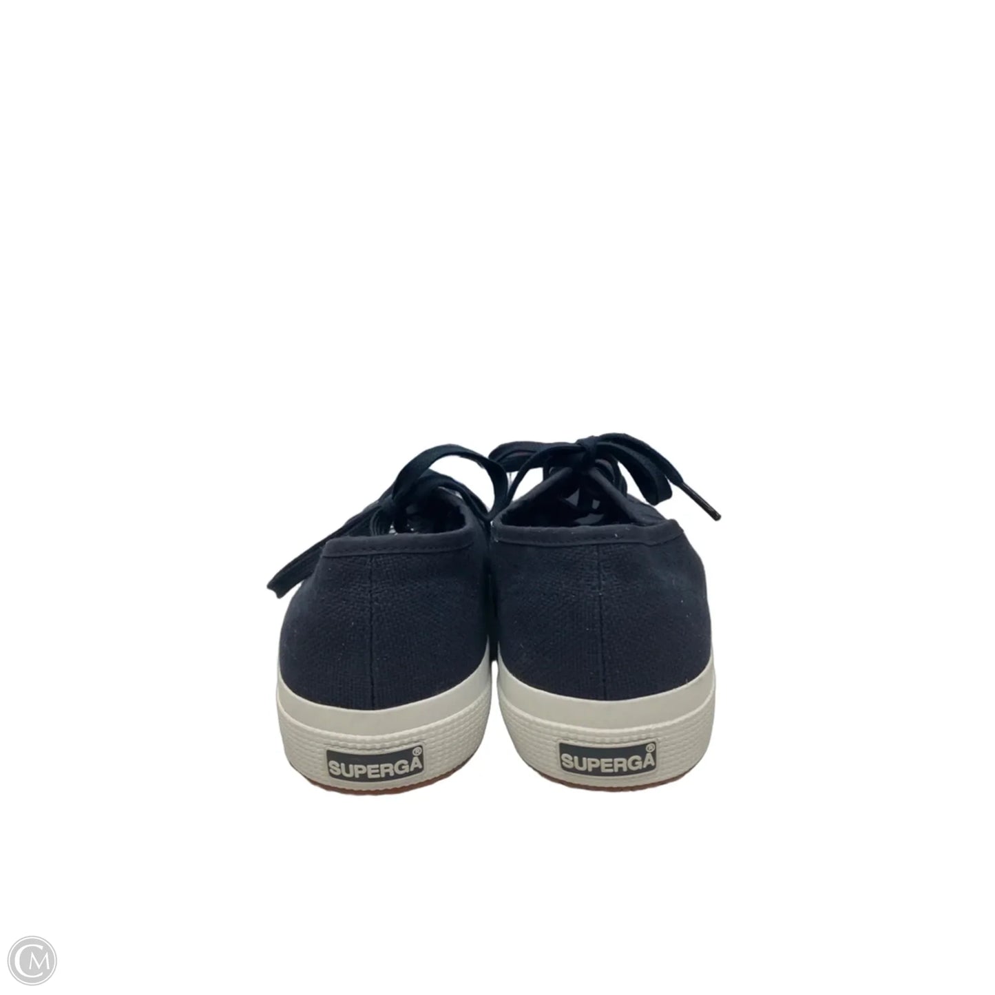 Shoes Sneakers By Superga In Navy, Size: 9