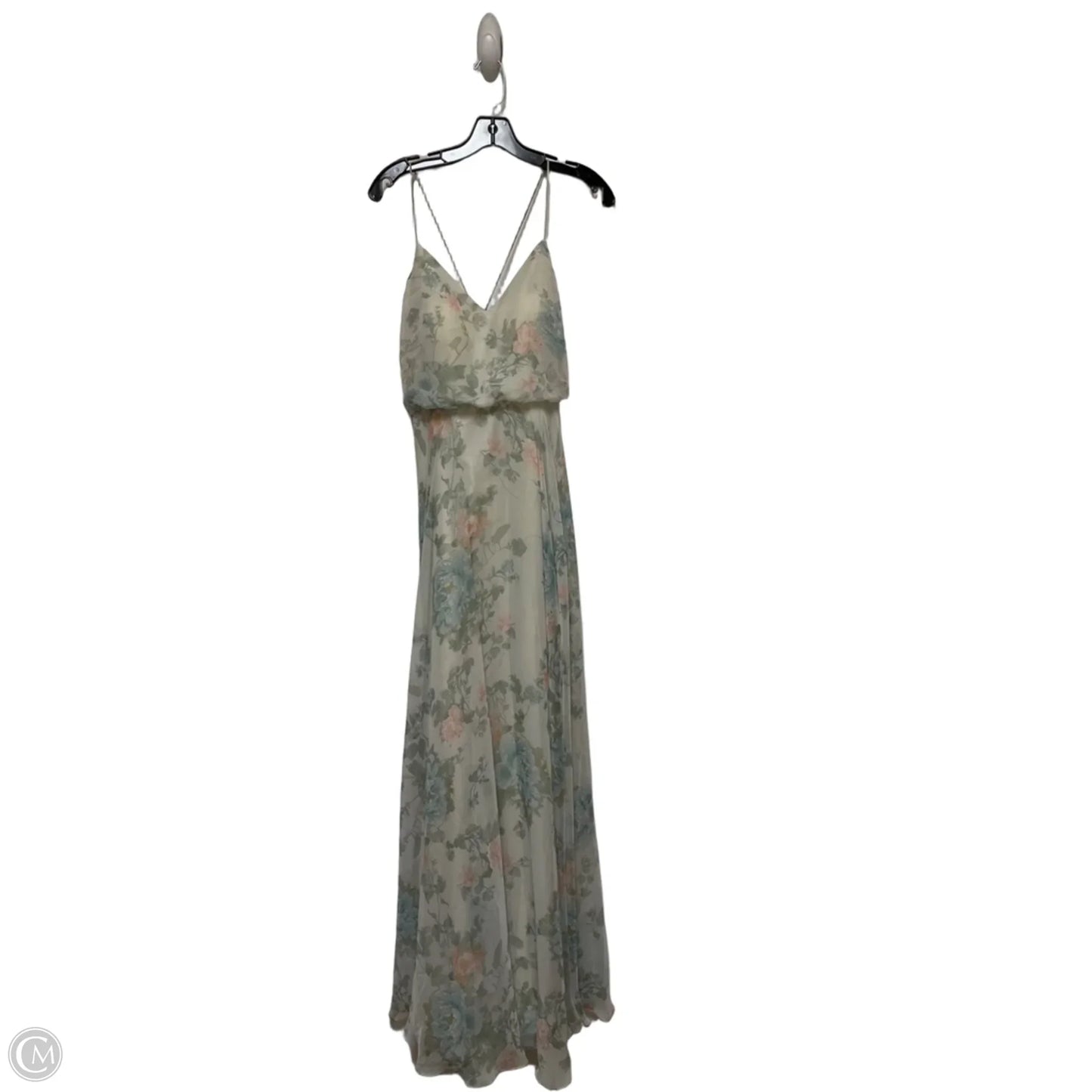 Dress Casual Maxi By Jenny Yoo In Floral Print, Size: 4