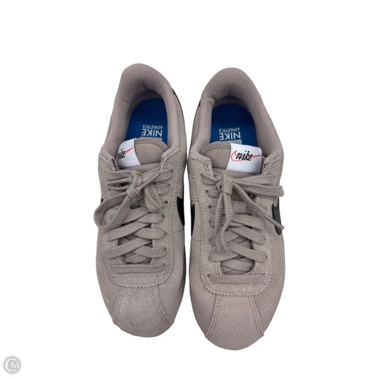 Shoes Sneakers By Nike In Black & Tan, Size: 7.5