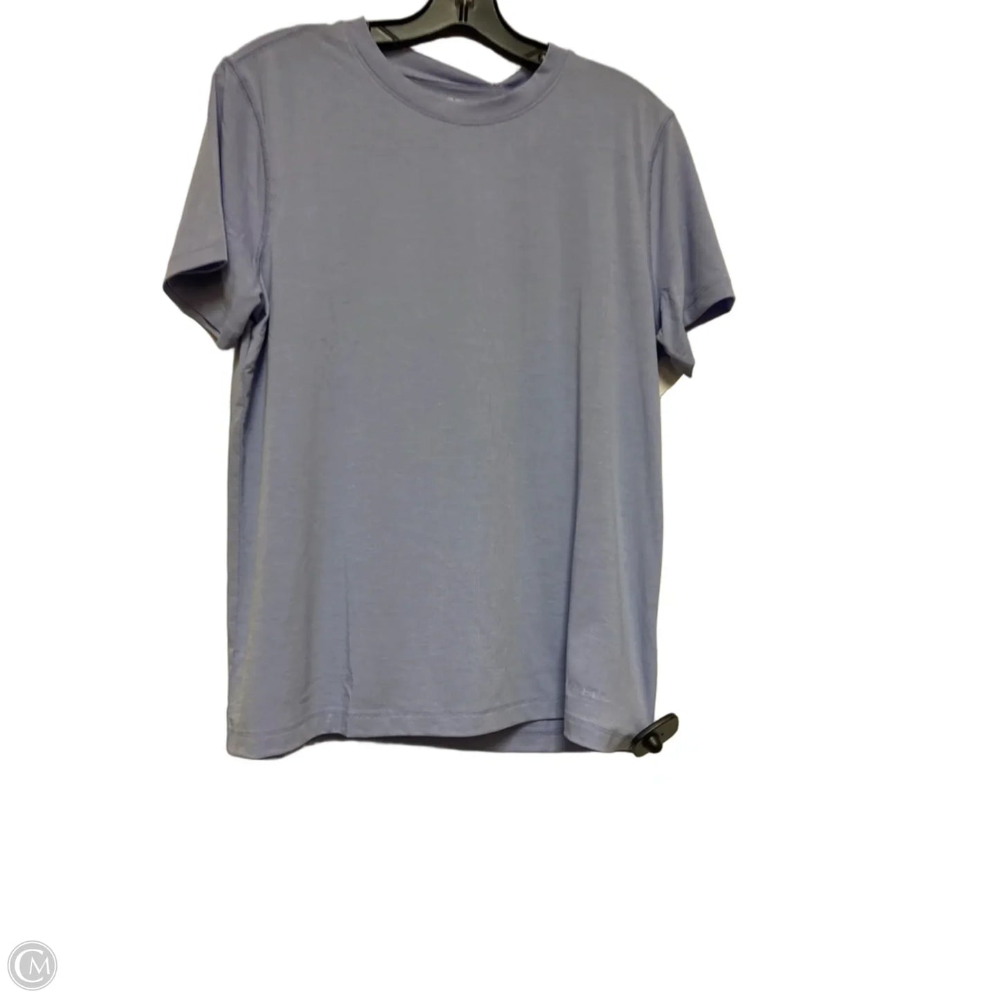Athletic Top Short Sleeve By Merrell In Purple, Size: M
