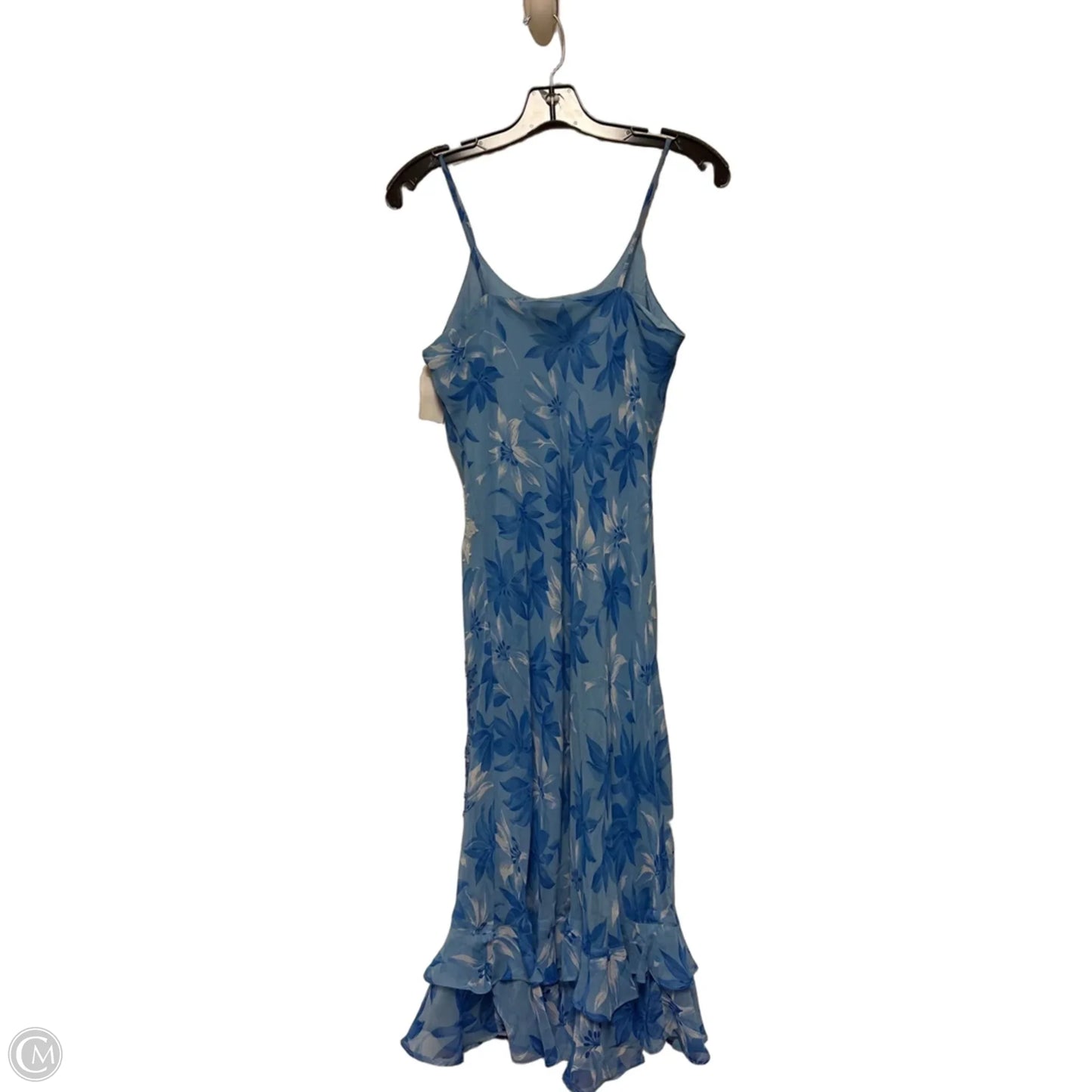 Dress Casual Midi By Clothes Mentor In Blue, Size: M
