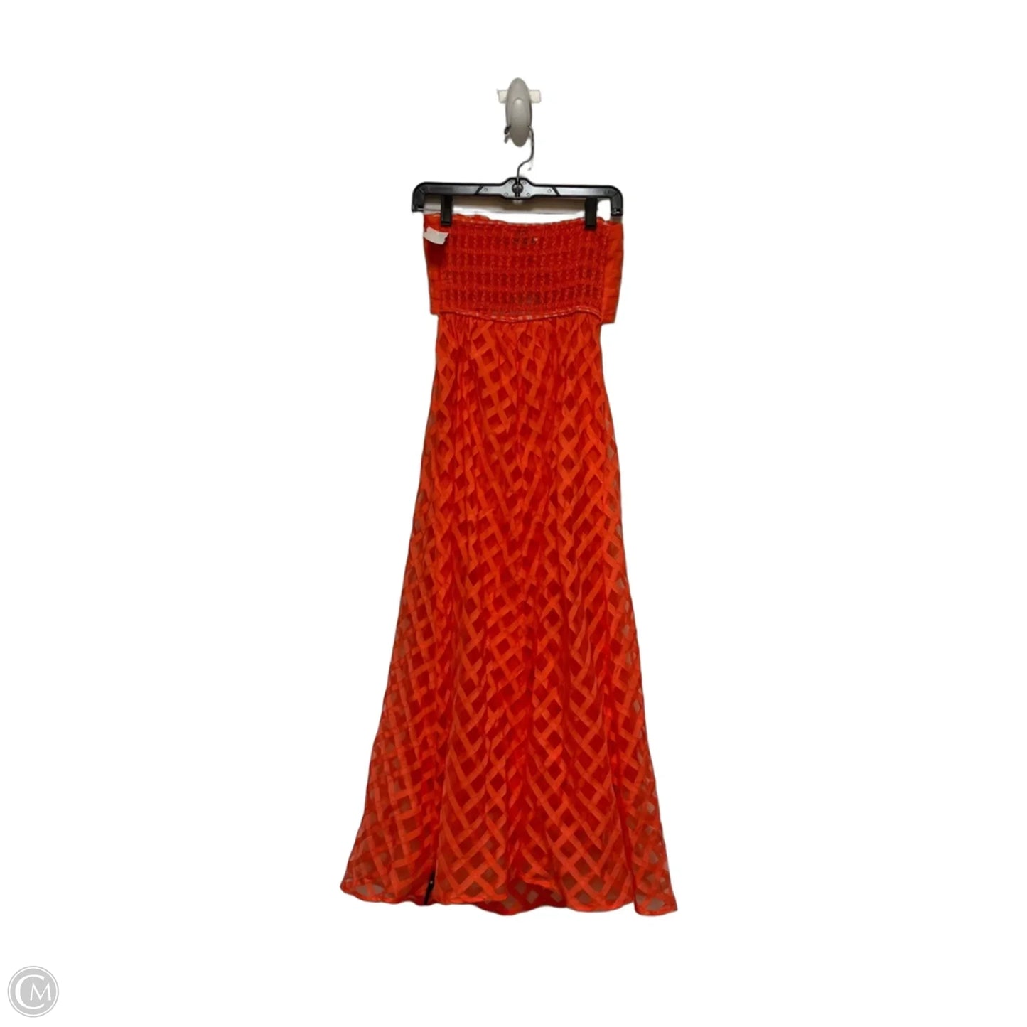 Dress Casual Maxi By Hello Molly In Orange, Size: M