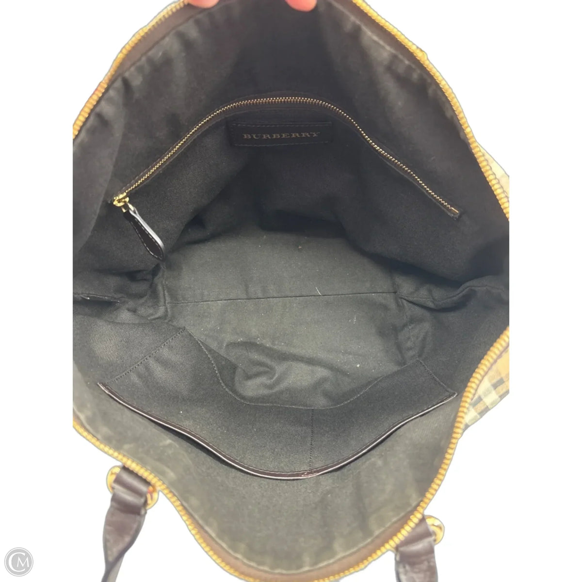 Handbag Luxury Designer By Burberry, Size: Medium
