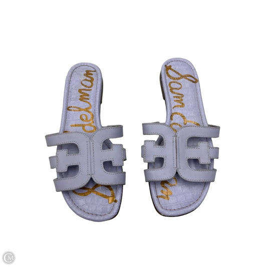 Sandals Flats By Sam Edelman In Purple, Size: 8.5